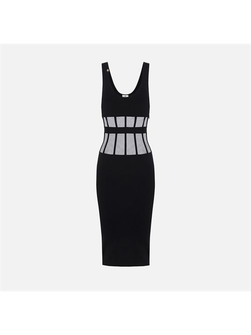 dress woman black ELISABETTA FRANCHI | AM65S51E2/110